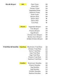 TDFC Curry House menu 1