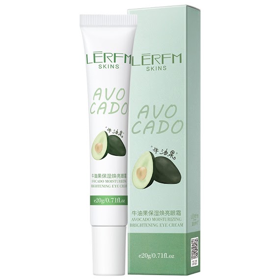 Lerfm Avocado Moisturizing Brightening Eye Cream Sản Phẩm Chăm Sóc Mắt Dưỡng Ẩm Làm Sáng Da