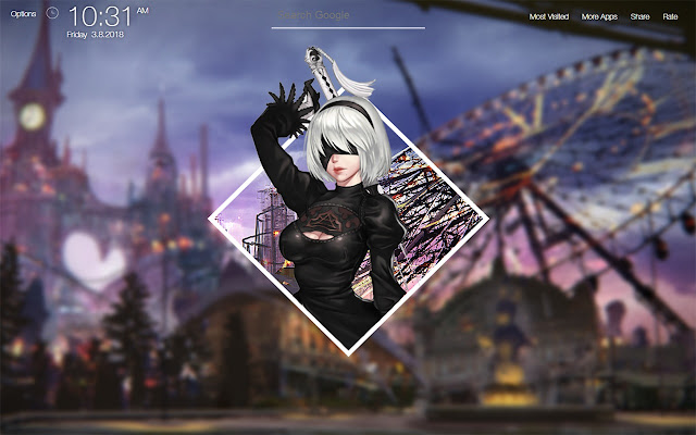 NieR Automata Wallpapers FullHD New Tab