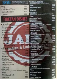 Jalsa Indian & Ladakhi Kitchen menu 2
