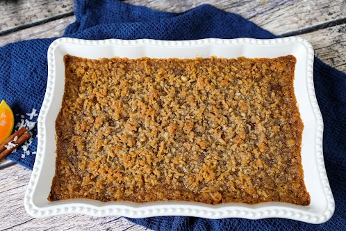 Sweet Potato Casserole With A Hint Of Orange Flavor