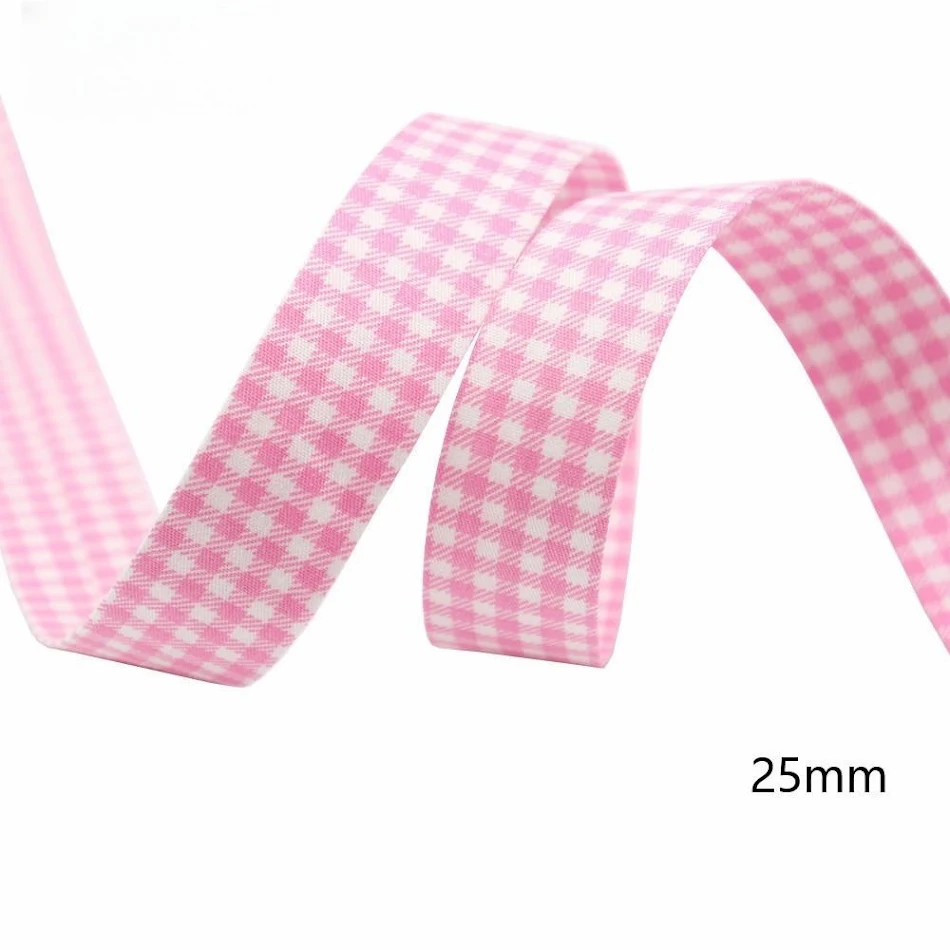 DIY Fashion frisse rasterrand stofstrip handgemaakte strik. Ideaal voor het maken van unieke modeaccessoires en decoraties, eenvoudig te gebruiken en veelzijdig.