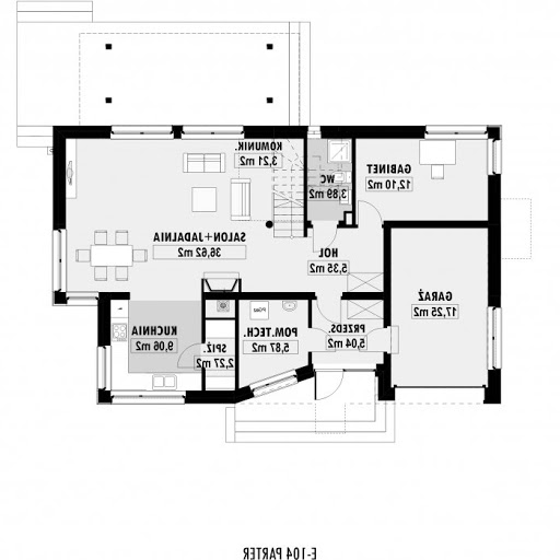 E-104 - Rzut parteru