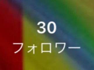 フォロワー様がｧｧｧｧｧｧ！30人っ！！ありがとうぉぉぉぉ