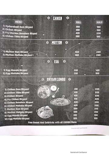 Hotel Krushana Veg And Non-Veg menu 