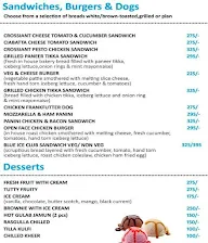 Blue Ice menu 2