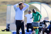 Eric Tinkler during the Absa Premiership match between Golden Arrows and SuperSport United at Princess Magogo Stadium on January 14, 2018 in Durban.