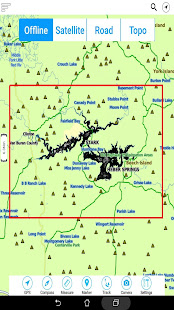 Greers Ferry Arkansas Offline GPS Nautical Charts(圖8)-速報App