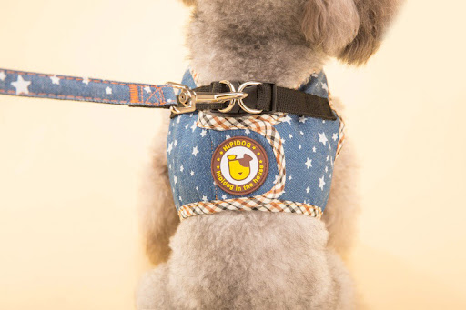 Title 17, Vest style dog cowboy traction rope for safe wa...