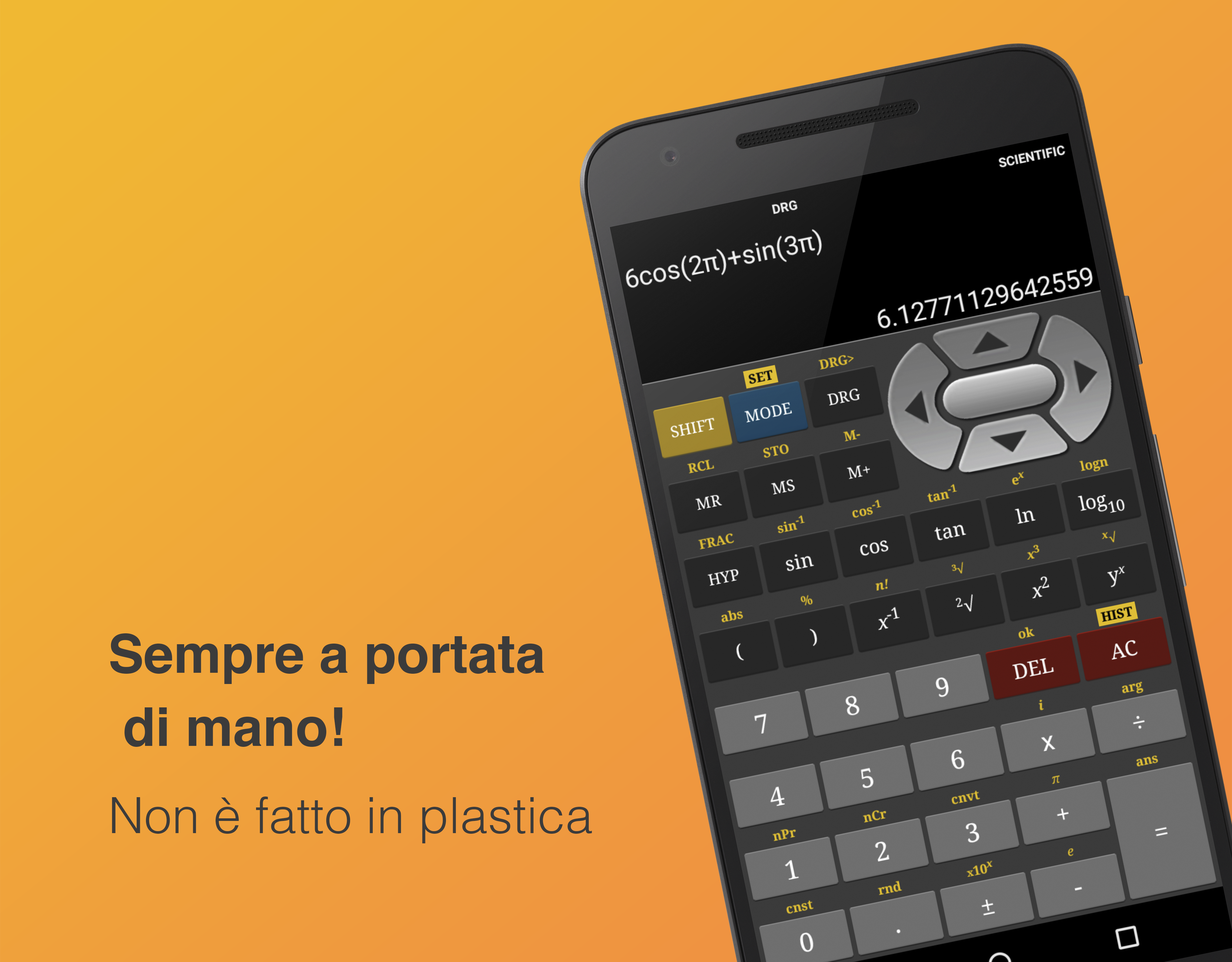 Android application Scientific Calculator Pro screenshort