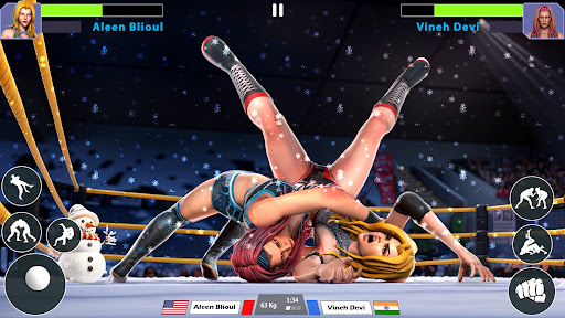 Screenshot Bad Girls Wrestling Game