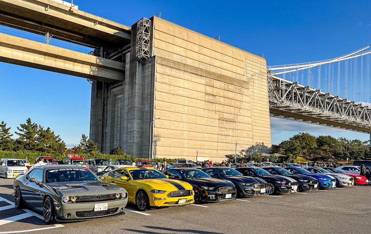 マスタング クーペのマスタング・シェルビーGT350・チャレンジャー・与島ミーティングに関するカスタム事例の投稿画像2枚目