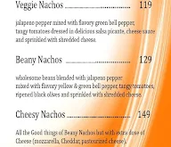 Buenos Nachos menu 1