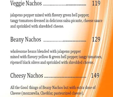 Buenos Nachos menu 