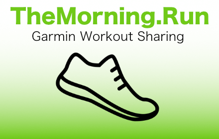 TheMorning.Run : Garmin Workout Sharing Preview image 0