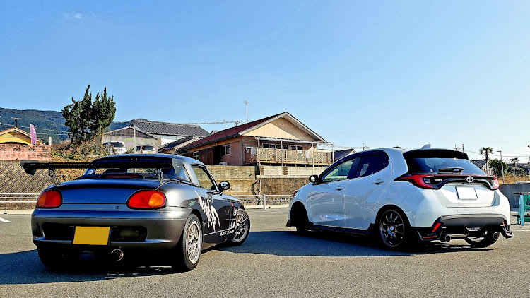 カプチーノの洗車・プチドライブ・プチ撮影・食欲の秋に関するカスタム事例の投稿画像9枚目
