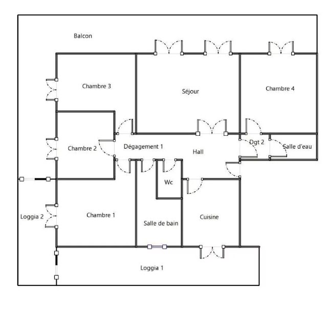 Vente appartement 5 pièces 122 m² à Ajaccio (20000), 600 000 €