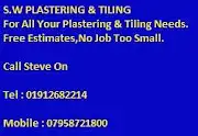 S W Plastering & Tiling Logo