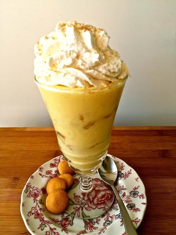 Old Fashion Rich Vanilla Banana Pudding_image