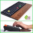 Kê Tay Bàn Phím 100% Gỗ Thông