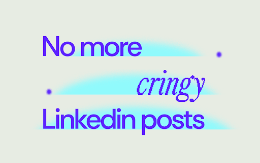Cringe Blocker for LinkedIn screenshot 1