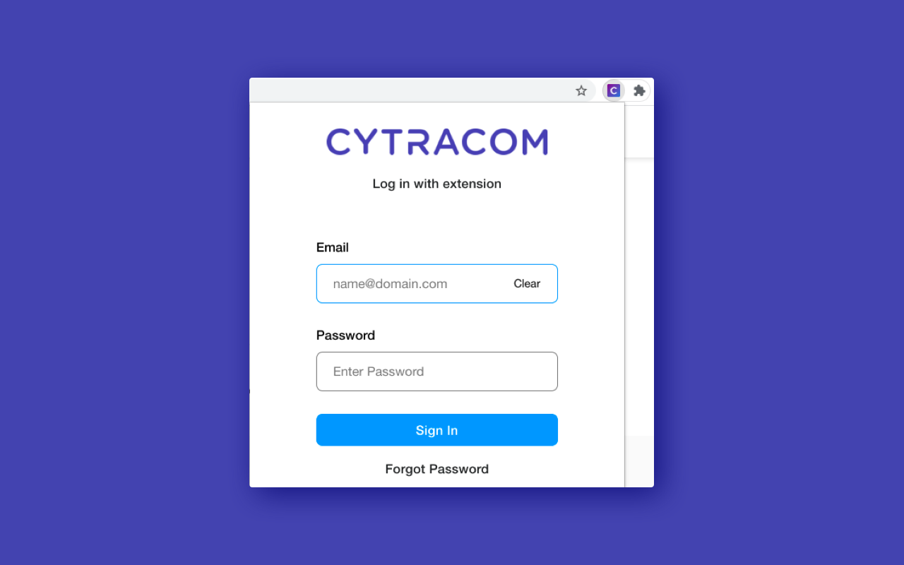 Cytracom Chrome Extension Preview image 3