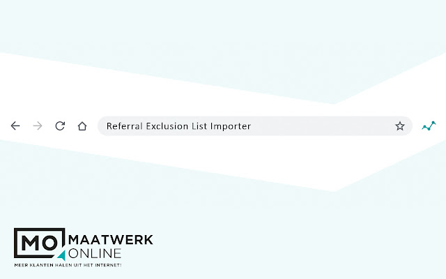 Maatwerk Online Referral Exclusion Importer chrome extension