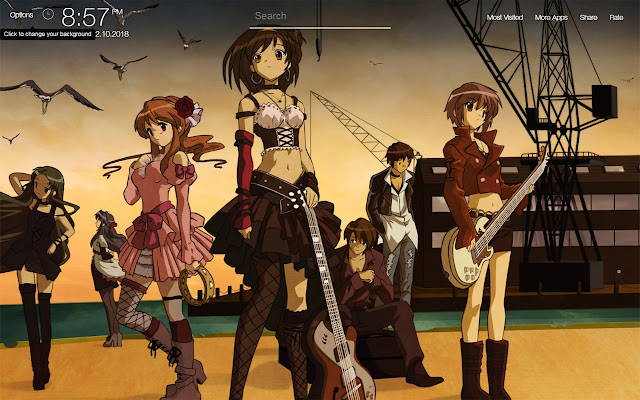 The Melancholy Of Haruhi Suzumiya Wallpapers