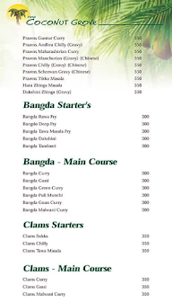 Coconut Grove Express menu 6