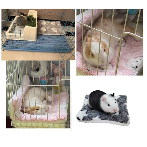 Pet Hamster Mat Guinea Pig Cages Pad Rodent Cage Squirrel Rabbit Hedgehog Chinchilla House Hamster Accessories Hamster L