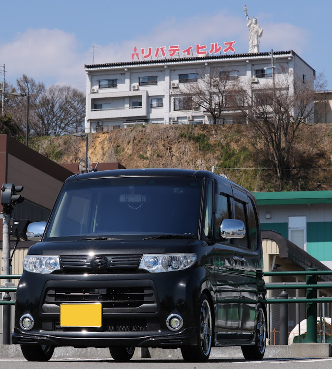 タントカスタムのカメ活・駅前・高架下・自由の女神・SP4Rに関するカスタム事例の投稿画像3枚目