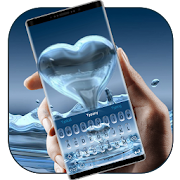 Water Crown Droplet Typany Keyboard  Icon