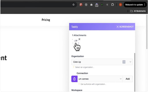 Taskly - extension screenshot 4