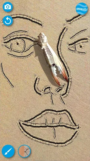 Sand Draw Sketch Drawing Pad: Creative Doodle Art screenshot 3