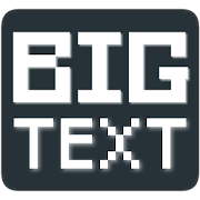 Big Text Big Letters  Icon