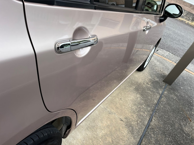 アルトラパンショコラのいつもたくさんのいいねありがとうございます・高齢者の運転に注意・鈑金修理・当て逃げは犯罪ですに関するカスタム事例の投稿画像2枚目