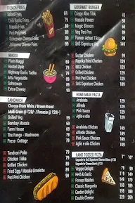 Cafe Crafted menu 1