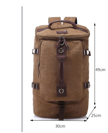 Title 1, Mens Sports Backpack Canvas Bag Large Capacity...