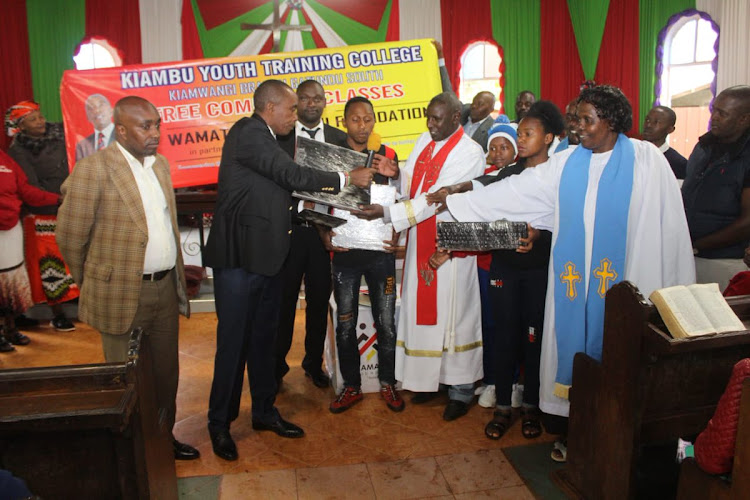 Through Wamatangi Foundation, the senator has launched 18 youth colleges across the county.