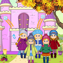 Baixar Pretend Play Doll House: Town Family Mans Instalar Mais recente APK Downloader