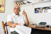 DOWN TO EARTH: Aziz Hassim, author of The Lotus People and The Revenge of Kali, photographed in his study at home in Durban