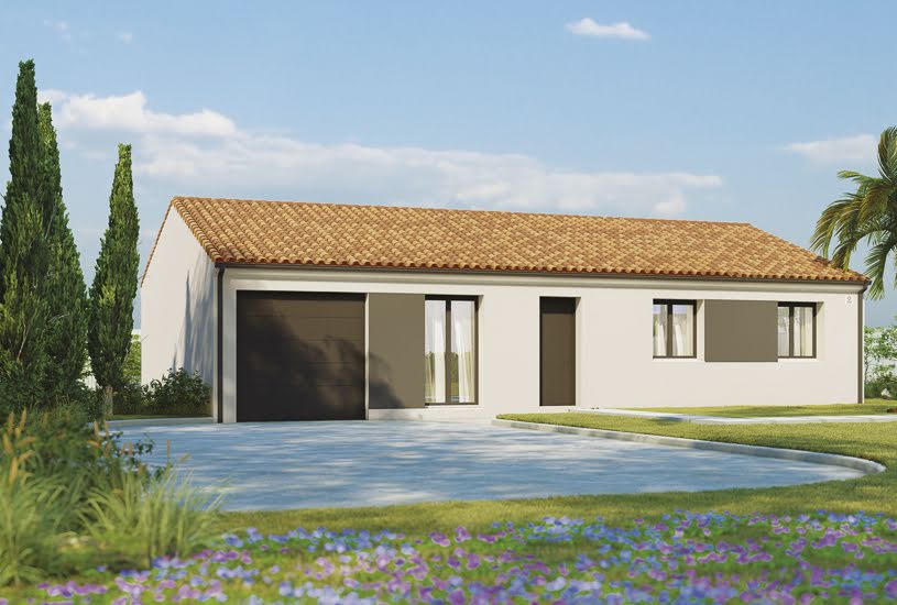  Vente Terrain + Maison - Terrain : 900m² - Maison : 99m² à La Bruffière (85530) 