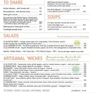 The Pantry menu 4