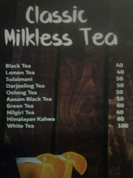 Tea Stalll menu 1