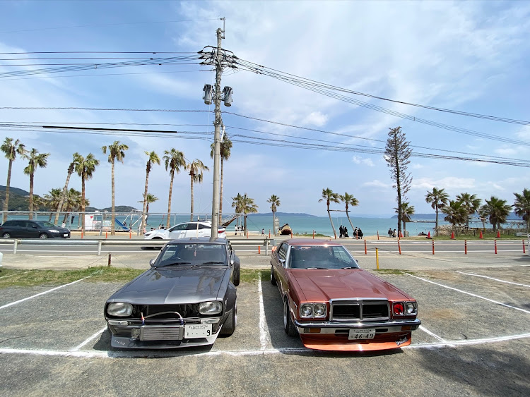 スカイラインの桜シーズン開幕・230ローレル・糸島・いいね＆フォロー＆コメントありがとうございますに関するカスタム事例の投稿画像13枚目