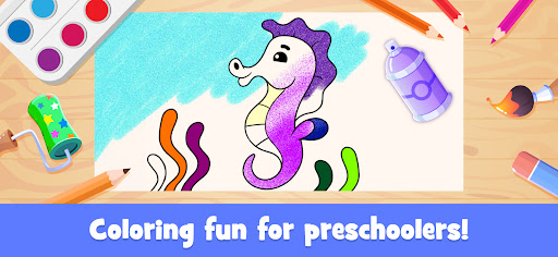 Screenshot Coloring Book Games & Drawing