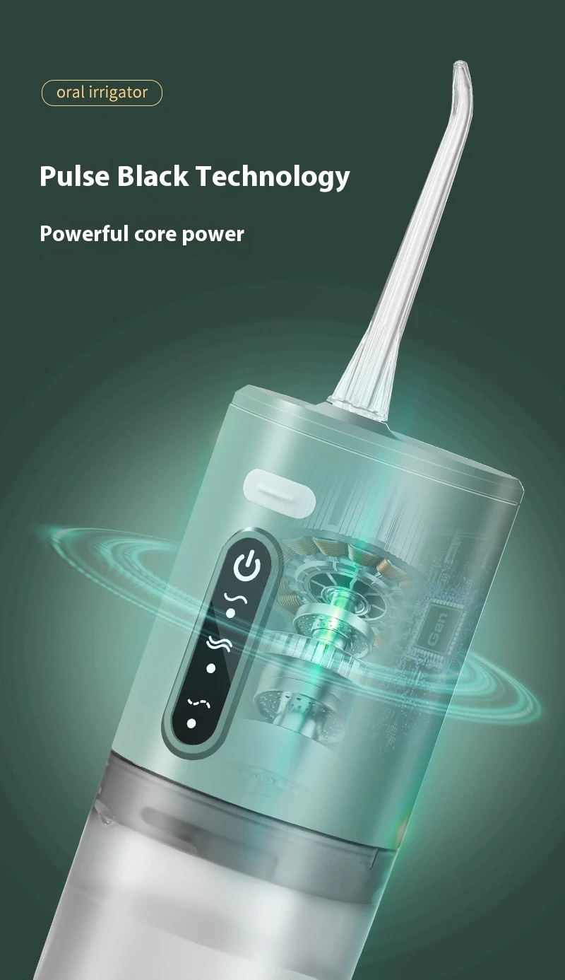 Title 12, Limpiador Dental Portátil Eléctrico Inteligente...