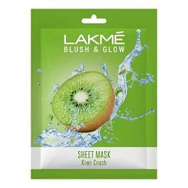 Lakme Blush N Glow Kiwi Sheet Mask 25 Ml