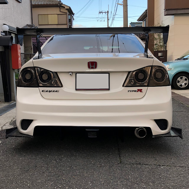 シビックタイプRのLED・テールランプ・depo・シビック・typeR