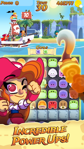 Pirate Match 3 Adventure Treasure of voodoo island